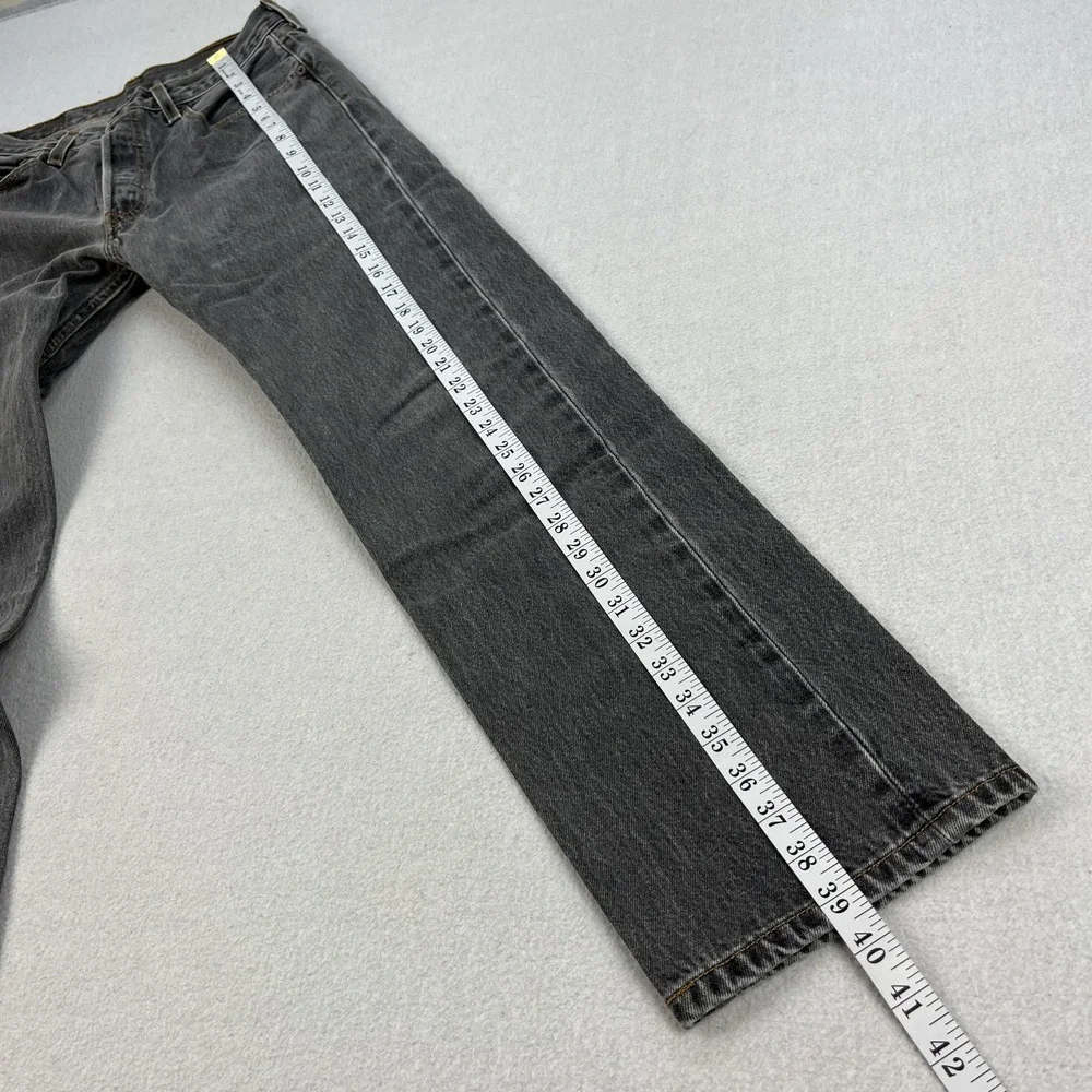 Vintage Levis 501xx Jeans Mens 32x34 *Fits 30x30 Faded Black 90s Y2K Mexico